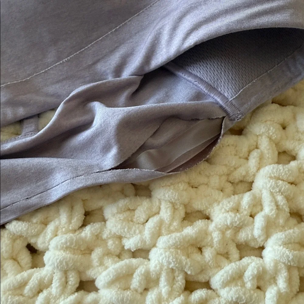 Damaged Lululemon Like a Cloud Heathered Lilac Sports Bras - Picture 5 of 5